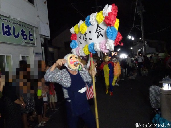 いわき市湯本の仮装盆踊り大会4