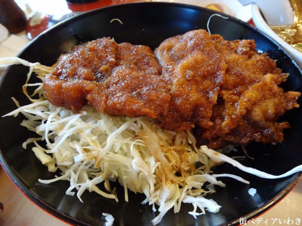 会津若松のソースカツ丼と中華そばラーメンのめでたいや3