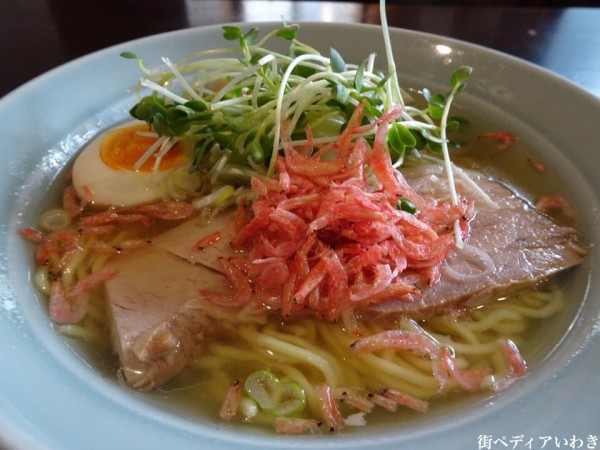 いわき市好間町のラーメン麺屋海山の塩ラーメン5