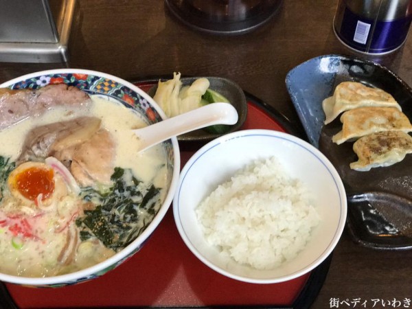 ラーメン大喜(だいき)福島県いわき市平中神谷5