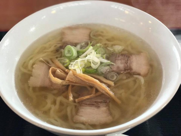 道の駅よつくらのラーメン喜一(喜多方本店の姉妹店) の塩ラーメン 福島県いわき市四倉町-10