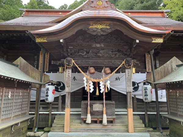 福島県いわき市湯本の温泉神社で261(フロイチ)ガレージセールと古本市が開催-190928-25