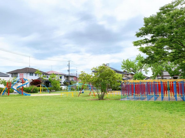 いわき市植田近くの迷路のある三ヶ下公園は子供が遊べる公園-210620-13