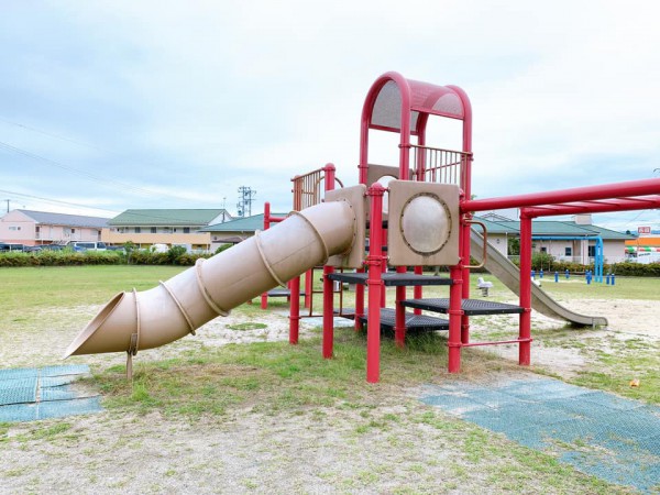 いわき市植田近くの東田大町公園で子供が遊べる公園-210620-9