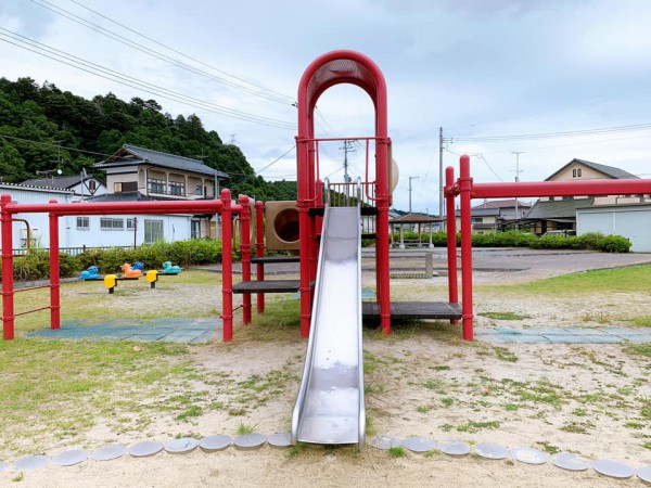 いわき市植田近くの東田大町公園で子供が遊べる公園-210620-2